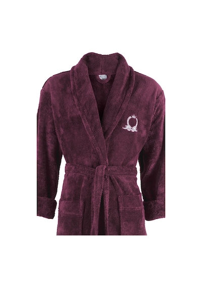 Maisonart Rob Şalyaka Wellsoft Peluş Sabahlık Robdeşambr Bornoz Bordo S/m Bordo