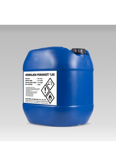 Hidrojen Peroksit %50'lik 30 KG