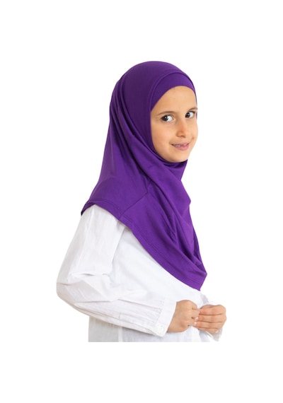 Modish Group Çocuk Hazır Giyim Başörtüsü Şal Turban Viskon - Mor Mor