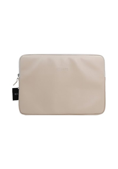 Laptop Kılıfı Suni Deri Iç Ölçüleri: 27x37 Cm Krem Beyaz