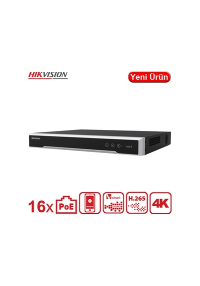 Hikvision Ds-78616nı-q2/16p 16 Kanal 1xhdmı 1xvga, 1xses, 2x8tb Nvr Ds-7616nı-q2/16p Hikvision Ds-78616nı-q2/16p 16 Kanal 1xhdmı 1xvga, 1xses, 2x8tb Nvr Ds-7616nı-q2/16p