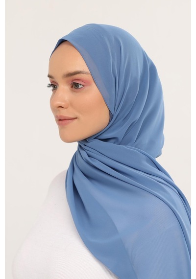 Altobeh Hazır Lüks Pratik Hijablı Şifon Şal Kot