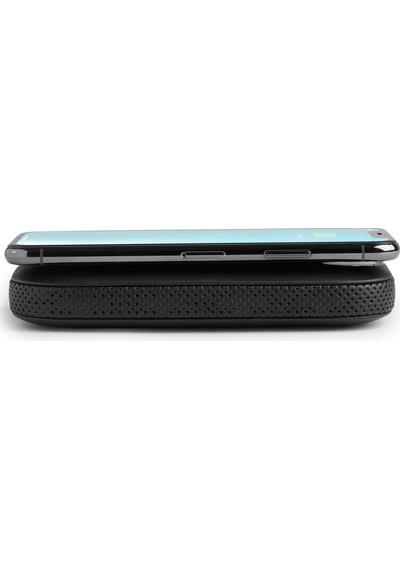 Lexon Powersound Deri Kablosuz Şarj Cihazı ve Bluetooth Hoparlör