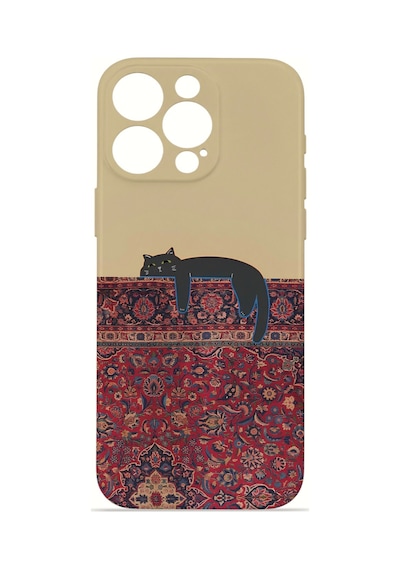 Apple iPhone Uyumlu 16 Pro Max Vorian İnce Kamera Korumalı Mika Kılıf Persian Cat Lounge Persian Cat Lounge Mika