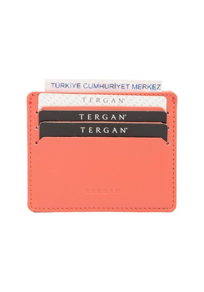 Tergan Narçiçeği Deri Unisex Kredi Kartlık 01050M6J