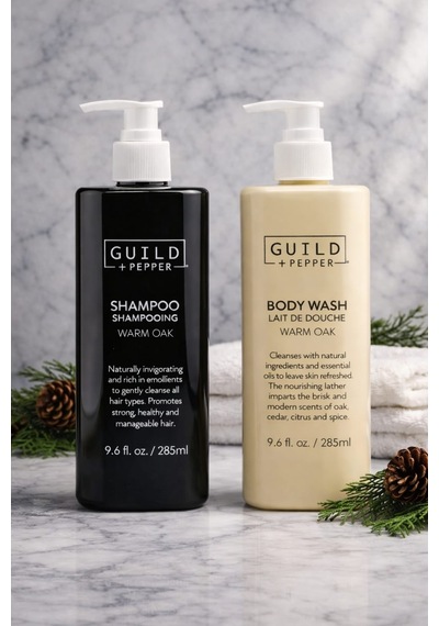 Guild + Pepper Warm Oak Şampuan 285 Ml + Duş Jeli 285 Ml