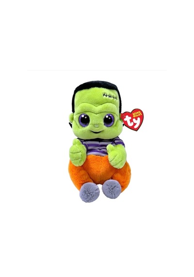 Ty Oturan Peluş Frankenstein Victor 20 Cm Yeşil