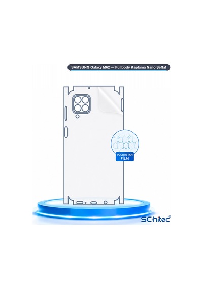 Samsung Galaxy M62 Uyumlu Fullbody Arka Kaplama Hidrojel Koruyucu Film 77946957