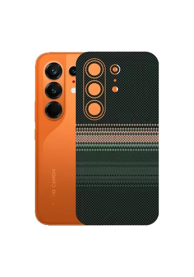 Kapps Tecno Camon 50 Ultra İle Uyumlu Rainbow Serisi Premium Arka Kapak Kaplama Kenarlar Yoktur 68837378
