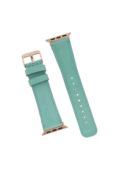Bouletta Apple Watch Uyumlu Deri Kordon 42-44-45Mm Brn7 Yeşil