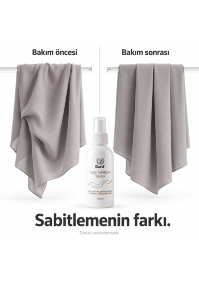 Gard Eşarp Sabitleme Spreyi 150 Ml - Şal Ve Başörtüsü İçin Kalıcı Şekil Veren Sprey