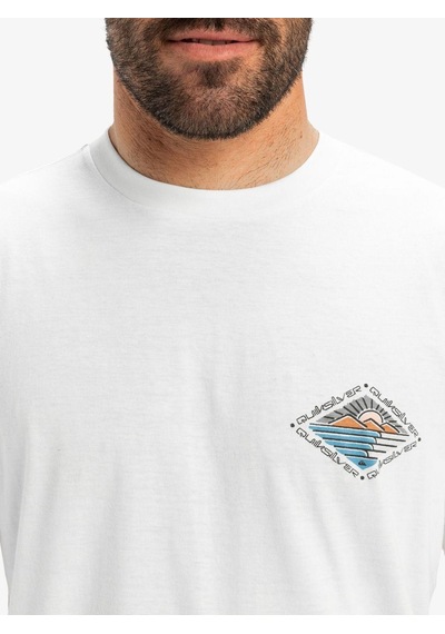 Quiksilver Evo Future Islands Ss Erkek Tişört Eqyzt08038-qk.wbk0 Beyaz