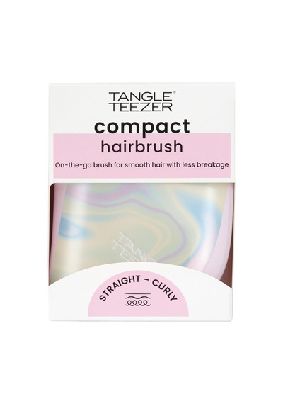 Compact Stylerıce Cream Swirl Saç Fırçası - Seyahat Ve Çanta Boy Tarak