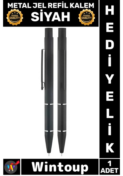 Metalkalem Özel Lüks Tasarım Akıcı Rahat Yazım Kaliteli Ergonomik Şık Ofis Tipi Öğretmenler Günü He Çok Renkli