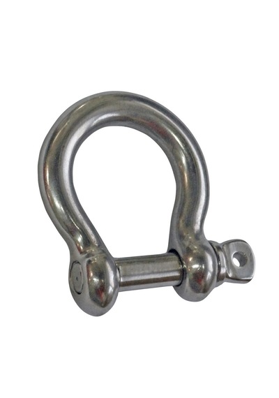 2'li Omega Zincir Kilidi. 10mm. Paslanmaz Krom