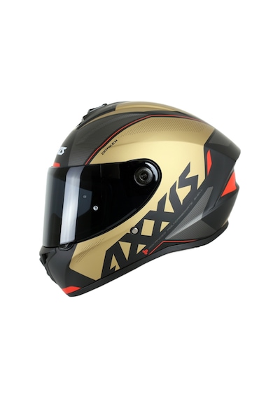 Motosiklet Full Face Draken S Mat Kırmızı-kahverengi A9 V.2 Motor Kaskı Çok Renkli