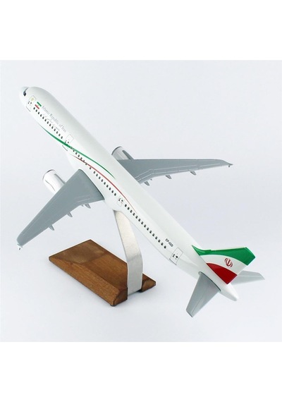 Thy049 1/100 Ölçek, Islamic Rebublic Of Iran A321-200 Yolcu Uçağı, Sergilemeye Hazır Ahşap Standlı Model-56298