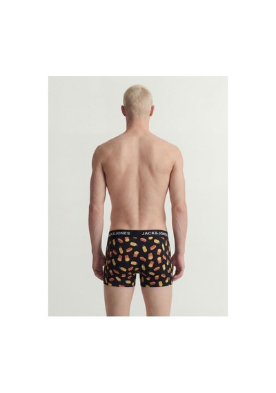 Jack & Jones Jack Jones Kevın 3 Lü Paket Erkek Boxer 12301248 Siyah