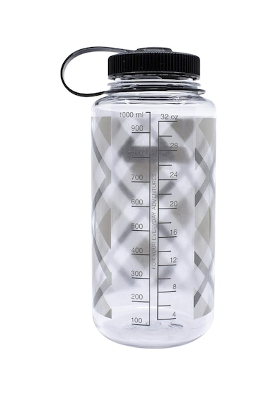 Nalgene Unisex Yetişkin Wh Içecek Şişesi, Bej, Kareli, 1 L Çok Renkli