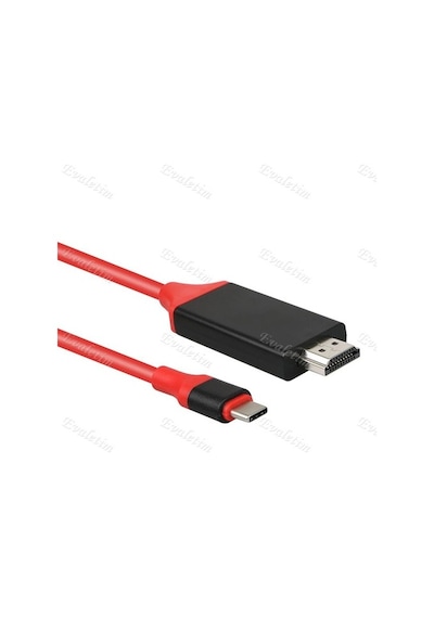 Usb Type C 3.1 To Hdmi Çevirici 4330A Galaxy S9/S10 Note 9 LG Uyumlu G5