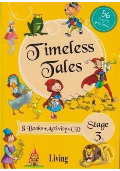 Stage 3 - Timeless Tales 8 Books + Activity + CD- Living English Dictionary