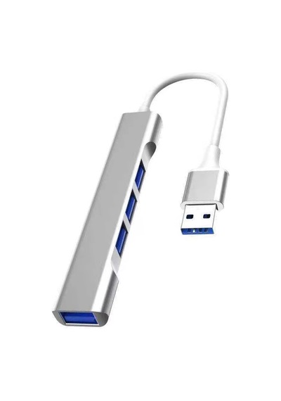 4 Port Hub Ultra Slim Usb Hub 4lü Usb Çoklayıcı Alimunyum Kasa Ultra Ince Usb 3.0 Hub