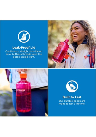 Nalgene Üniseks Genç Eh Sustain İçecek Şişesi, Ametist, 1 L Çok Renkli