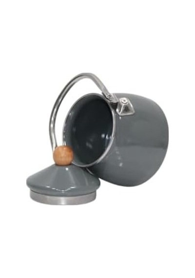Gray Emaye Demlik Kettle Küçük 1.1 Lt 12v