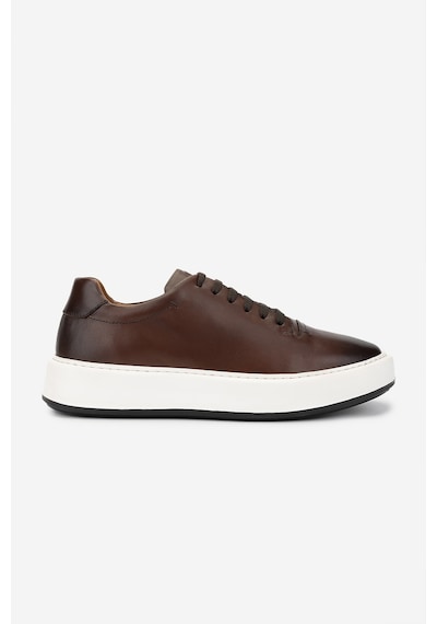 Valmenti Erkek Hakiki Deri Taba Sneakers & Spor Ayakkabı 1093 2276 Erk Ayk Y25 Taba Taba