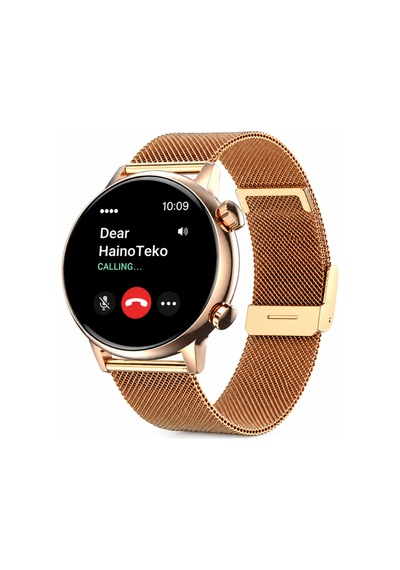 Hainoteko-24 Mini Amoled 3 Kordon Setli Akıllı Saat (Distribütör Garantili)