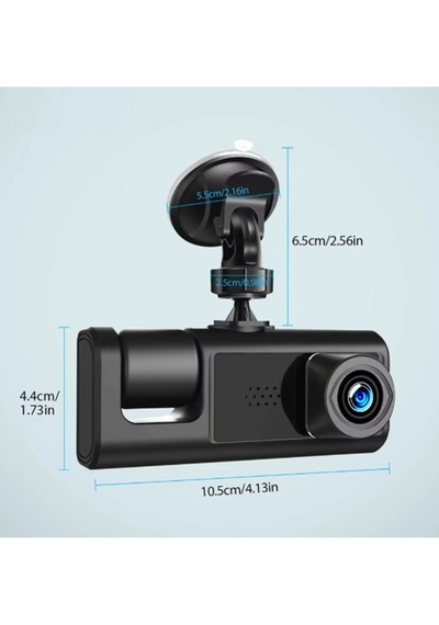 1080p Full Hd Çözünürlük 3 Kameralı Araç İçi Seyir Ve Arka Kamera