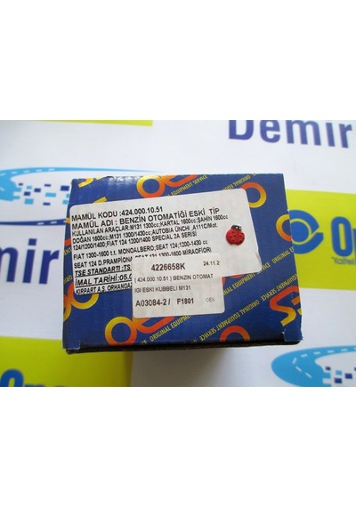 4226658 Benzin Otomatigi Kubbeli M131-Serçe-Dogan-Kartal OES