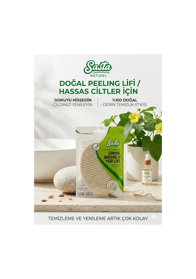 Örme Banyo Ve Yüz Lifi Ölü Deri Karşıtı Ve Peeling Etkili