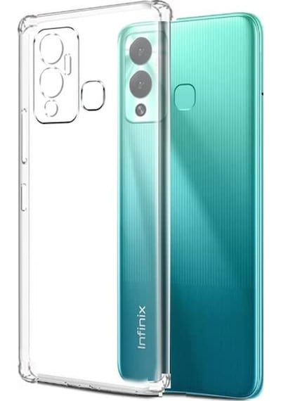 İnfinix Hot 12 Kamera Korumalı Süper Silikon Kılıf