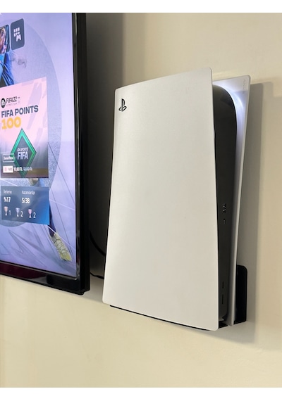 Playstation 5 Duvar Standı Yerden Tasarruf Rahat Hava Akışı Gamin