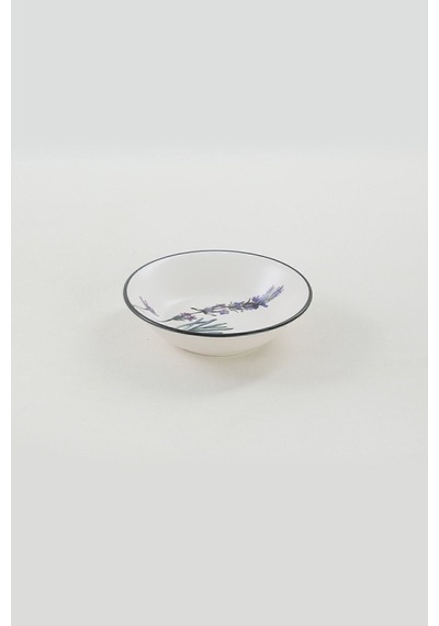 Keramika Çiçek Bahçesi Yemek Tabağı 18 Cm 6 Adet Çok Renkli