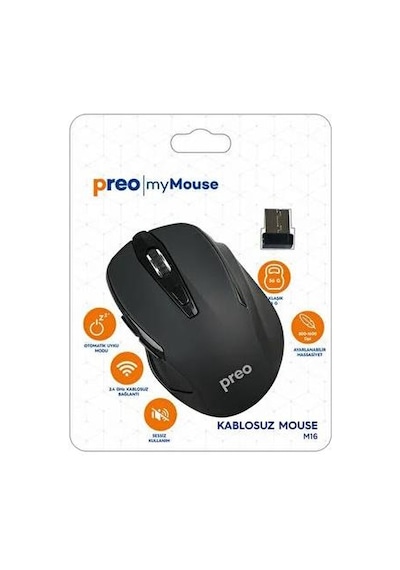 Preo My Mouse M16 Wireless Sessiz Mouse