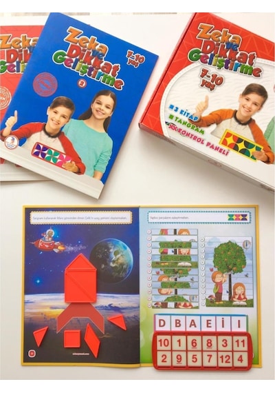 Yükselen Zeka Yayınları Zeka Ve Dikkat Geliştirme 7-10 Yaş