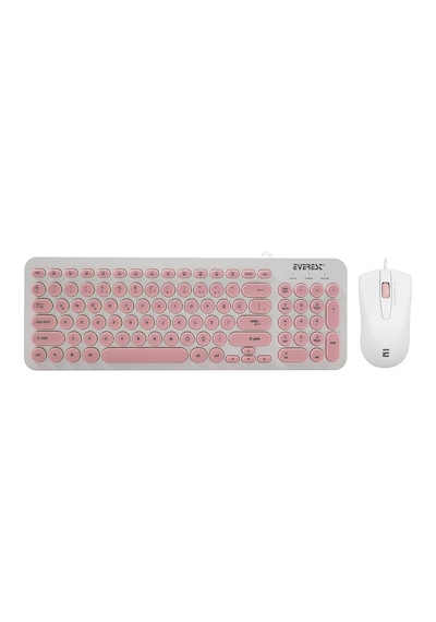 Everest KM-01K USB 3D Combo Kablolu Q Klavye Mouse Set