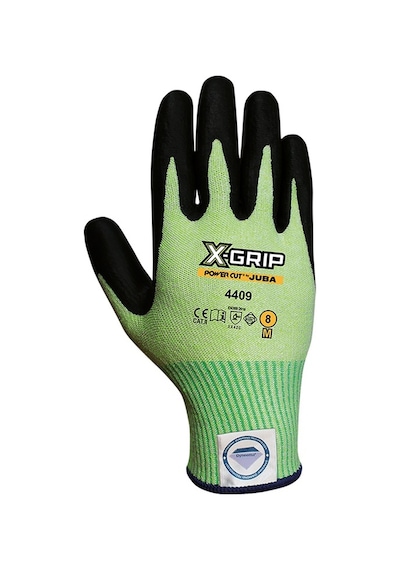 Juba-4409 Dyneema Astar Kesilme Dirençli Lateks Kaplı İş Eldiveni