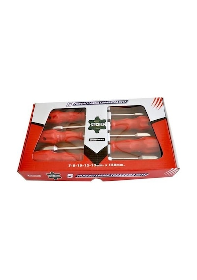 ProScr 02677 Lokma Tornavida Seti 5 Parça