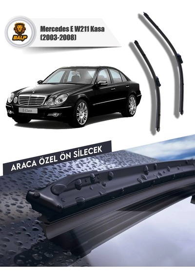 Mercedes E W211 Kasa Muz Silecek Takımı (2003-2008) 65x65
