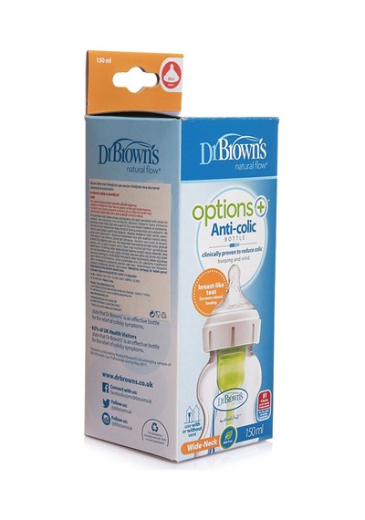 Db 51600 Dr Browns Options+ Geniş Ağız Antikolik Pp Biberon 150 Ml 0+ Ay 3 Adet