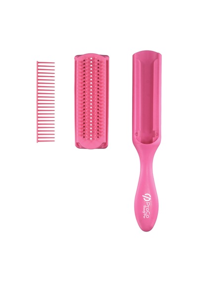 Icon Brush Zero Frizz Saç Fırçası - Bukle Belirginleştirici Ve Şekillendirici Pembe