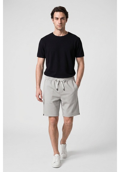 Tommy Life Taş Standart Fit Basic Arka Cepli Erkek Şort - 81314
