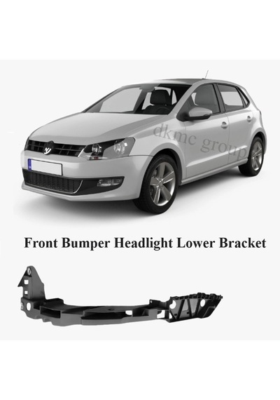 Polo Ön Tampon Sol Far Bağlantı Braketi 2010 2011 2012 2013 2014 Modeller İçin