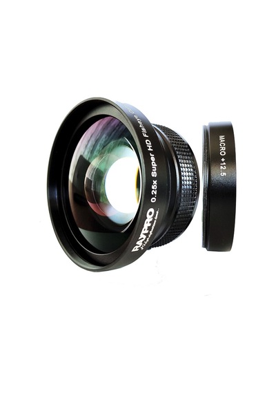Raypro 67 MM 0.25x Pro HD Fisheye + 12.5 Dioptri Makro Lens