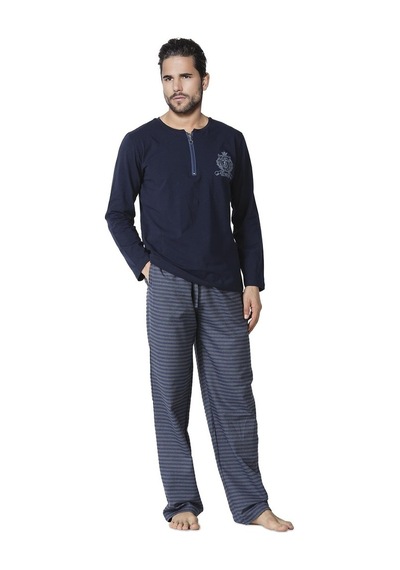 Doremi Prussian Blue Erkek Pijama Takımı (466034434)