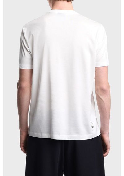 Emporio Armani Erkek T Shirt Em005491 Af24839 U0003 Beyaz Beyaz