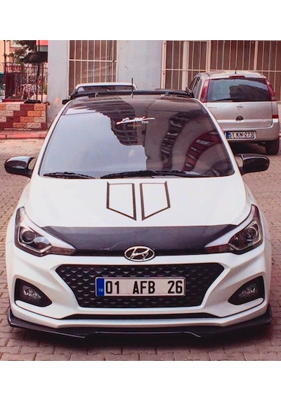 Otoçizgi Hyundai İ20 2014 Yarasa Ayna Kapağı - Sinyalsiz Ayna - Parlak Siyah N11.11006 Otoçizgi
